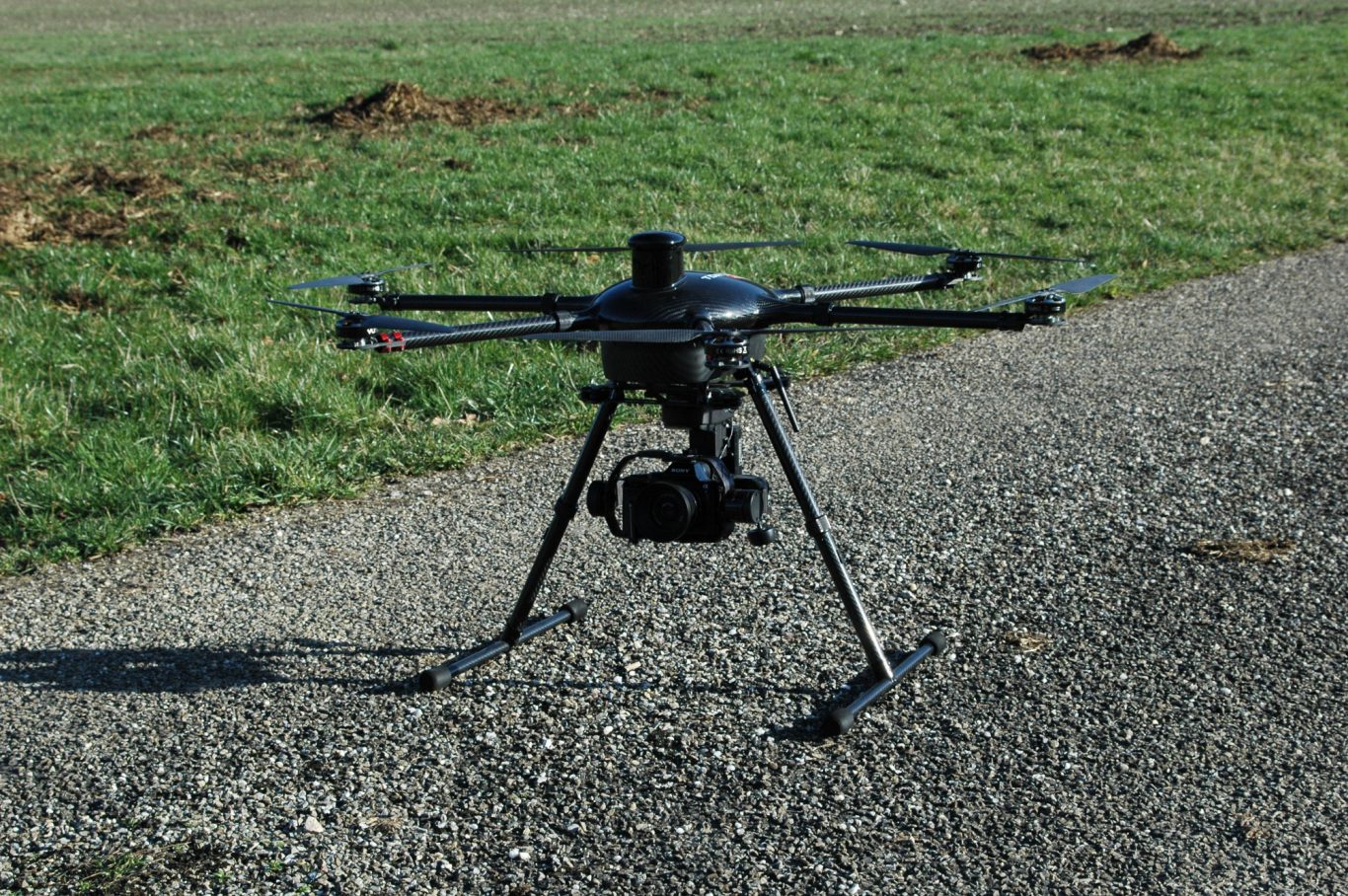 Yuneec Typhoon H920 mit Sony alpha 7 Spiegelreflexkamera